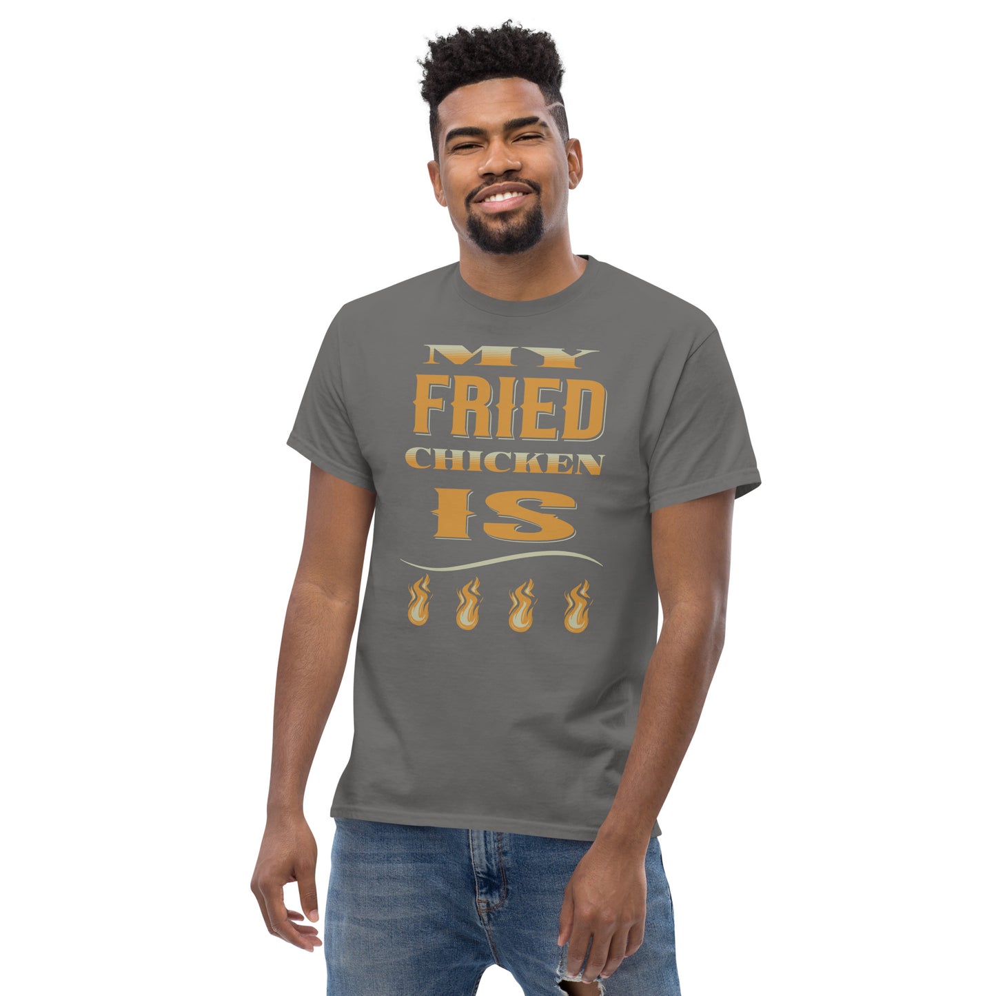 My Fried Fish Is Fire Men's classic tee