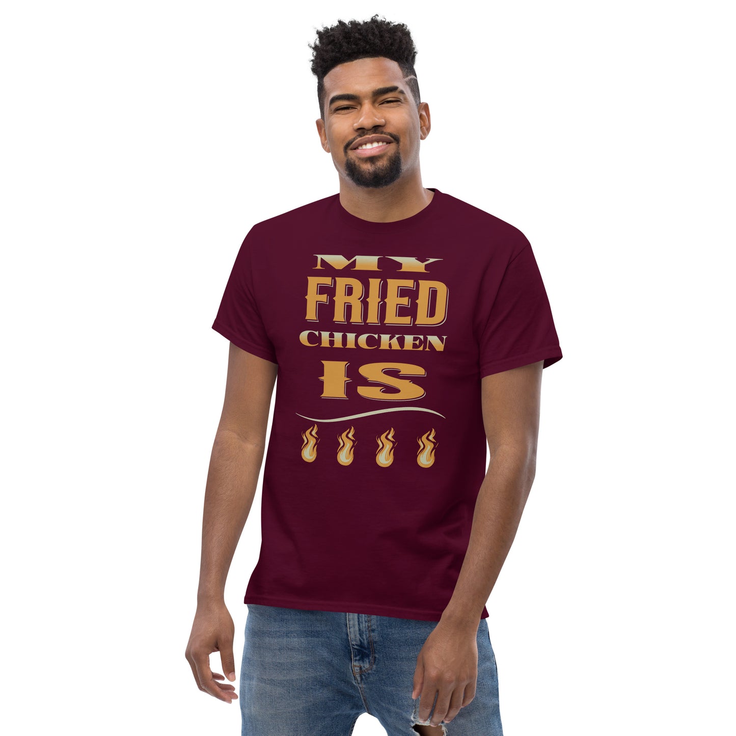 My Fried Fish Is Fire Men's classic tee