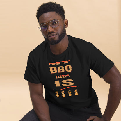 My BBQ Ribs Is Fire Unisex classic tee